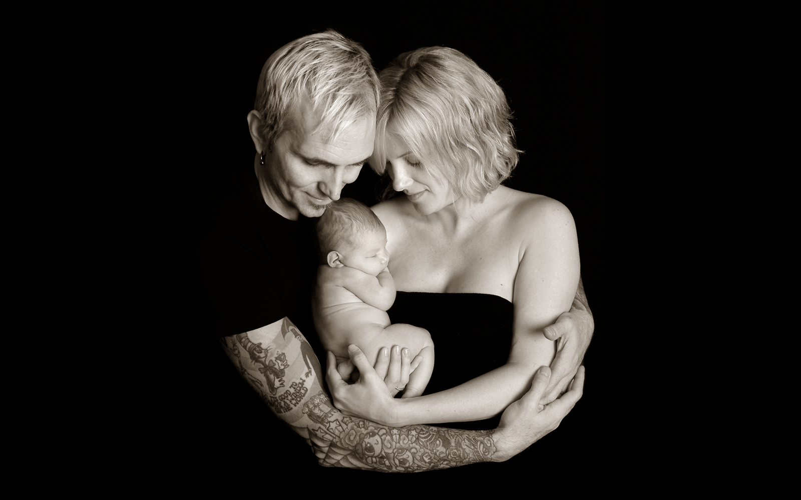 Family Newborn Portraits