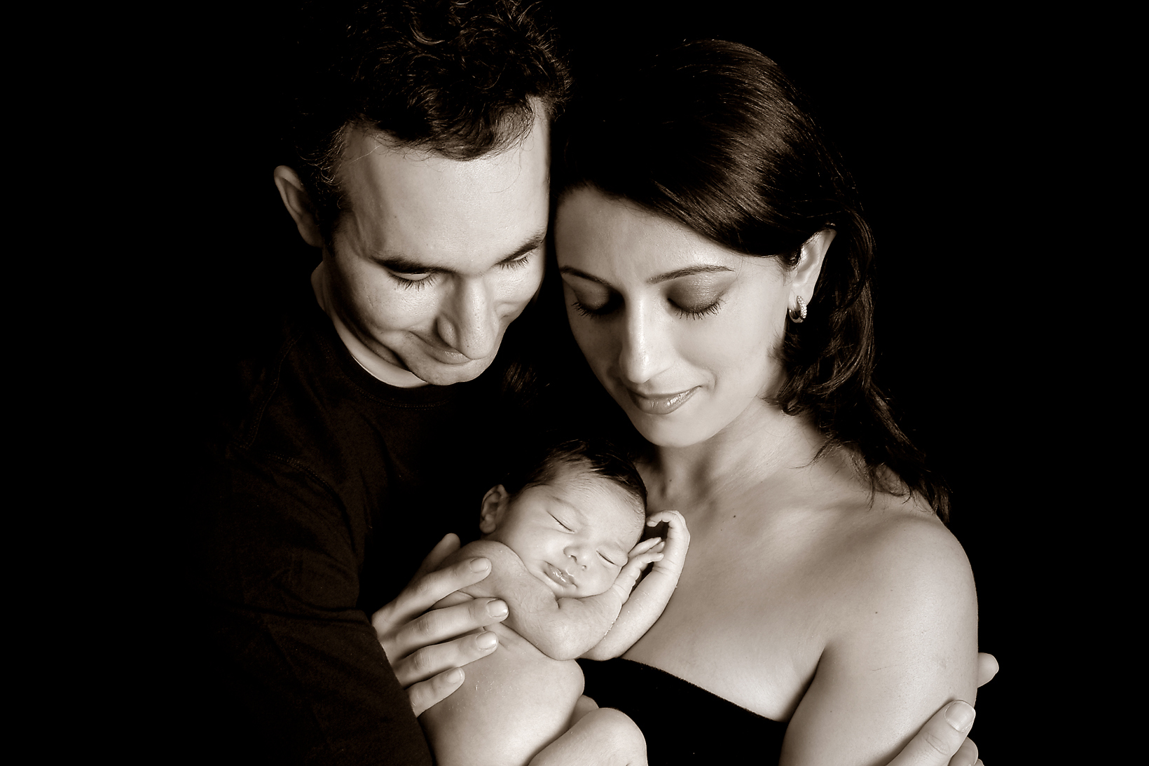 Family Newborn Portraits