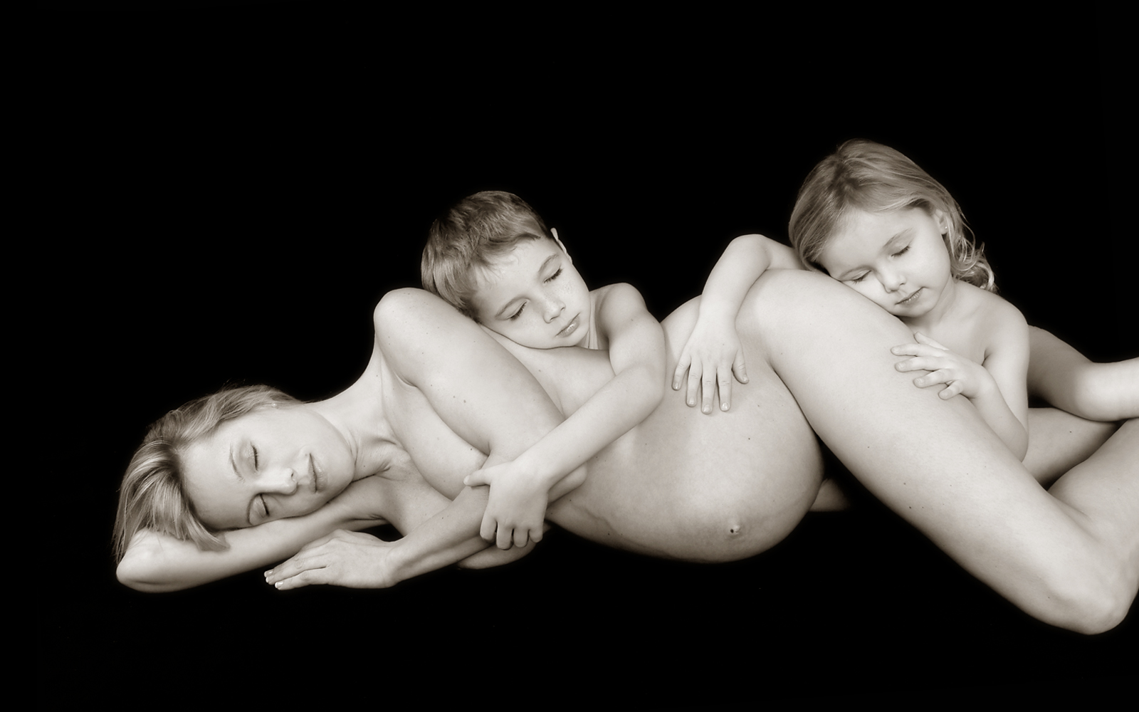 Family Maternity Photo Session